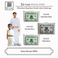 Alcataly: Adult Ihram Fabric Large Size Jumbo Extra Large Plus Size, 100% COTTON Hajj Umrah kanak-kanak