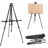 HITAM Tripod FRAME Acrylic Board Flower Board Strong Black Iron Sturdy