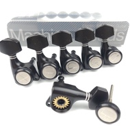 Black Electric Guitar, Folk Wooden Guitar, Lock String, String Button, String Button, Head Button, C