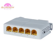 Gigabit PoE Extender 802.3af/At/Bt 5 Port PoE Repeater Vlan Extend Additional 100m(328ft) of Power a