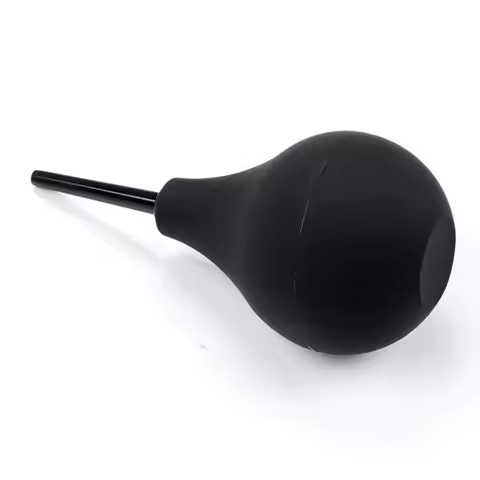 Enema Bulb Syringe Medical Rubber Enema Irrigator Female Vagina Anal Douche Cleaner for Feminine Hyg