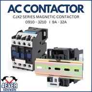 CJX2 Series Rail Mount AC Magnetic Contactor 0910 1210 1810 3210 4EVER HARWARE