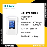 D-Link DWR-933M Wifi 6 4G+ Unlimited For All Plan & Telco AX600 Portable Wireless Wifi Modem MiFi Ro