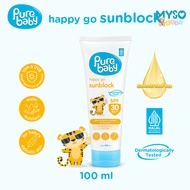 PURE Baby Happy Go Sunblock SPF 30 PA++ 100ml Sunblock for Baby face and body Lotion SPF Baby