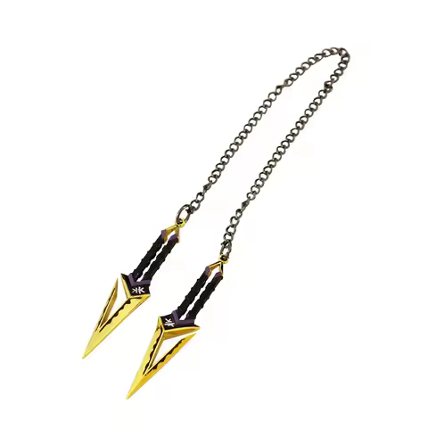 Valorant Weapon Kuronami No Yaiba Level 2 Kunai Ninja Agents Melee Metal Weapon Model Accessories Or