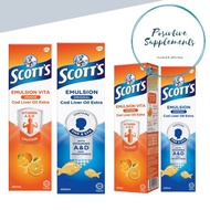 SCOTTS EMULSION 200ML / 400ML / ORANGE 1 Unit