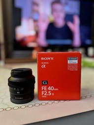 Sony FE 40mm F2.5 G Lens