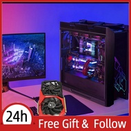 supergoodsales Luqeeg Gaming Graphics Card Dual Fan 7680x4320 Resolution 6G GDDR6 192 Bit for PC