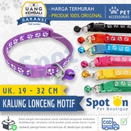 Paw Pattern Cat Necklace | Dog necklace | Rabbit Necklace | Bell Necklace | Cat Collar | Dog Collar