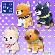 日本柴犬豆太郎豆柴三兄弟柴狗日版忠犬amuse香蕉banana圍巾絲巾景品japan Mameshiba Sankyoudai Brothers 4 amufun包袱水果圖案Mame Saburo P