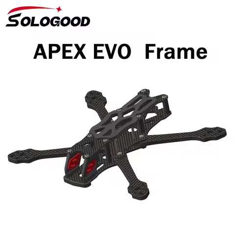 SoloGood APEX EVO Frame Kit Quadcopter for CADDX Vista Polar Nebula Pro RunCam Link Phoenix DJI O3 A