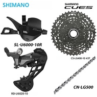 SHIMANO CUES 10S 11S U6000 MTB 1X10S 1x11 Speed Shifter Derailleur CHAIN CASSETTE Crankset Original 