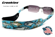 สายคล้องแว่น Croakies XL รุ่น Flats Aqua