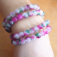 8 mm Jade jewel bracelet