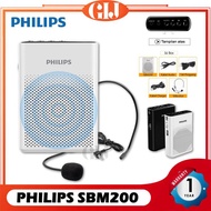 TERLARIS PHILIPS SBM200 SPEAKER PINGGANG MIC HEADSET WAISTBAND ORIGINAL | COD