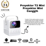 T2mini Proyektor Android 1080P HD Proyektor Portable Support