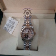 JAM TANGAN WANITA ROLEX AUTOMATIC MESIN SWISS KUALITAS ORIGINAL