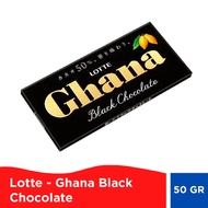 Lotte - Ghana Black Chocolate 50 gr