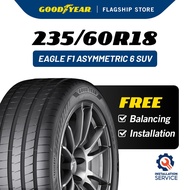 Goodyear 235/60R18 Eagle F1 Asymmetric 6 SUV [Free Installation]