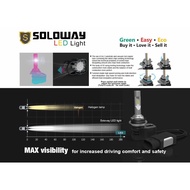 CAR LED LIGHT SOLOWAY V5 LED LIGHT (WHITE)6000K (KOREA CHIP)