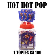 MERAH RED FOOT CANDY HOT HOT POP CANDY JAR BRONSON CANDY/ HOT POP CANDY/ FOOT CANDY/