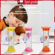 XI 2Minute Hourglasses Timer With Suction Cup Shower Tooth Brushing Sandglass Timer Children Timer T