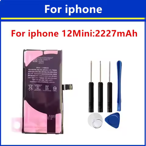 High Capacity Phone Battery For iPhone 12mini For iPhone 12 For iPhone 12Pro For iPhone 12Pro MAX Ba