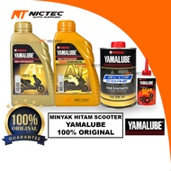 YAMALUBE SCOOTER MINYAK HITAM ENGINE OIL 4T 100% ORIGINAL GEAR OIL BLUE CORE SEMI SYNTHETIC 10W40 20W40 NVX NMAX EGO LC