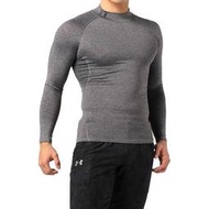 UNDER ARMOUR(UA)男UA Armour 半高領 長袖緊身衣 束衣《1289559-090》