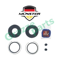 Münster Disc Brake Caliper Repair Kit Rear for 41120-73L25X - Nissan Cefiro A31