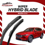 1 Set of Hybrid Car Wipers for Mazda CX-8 W301