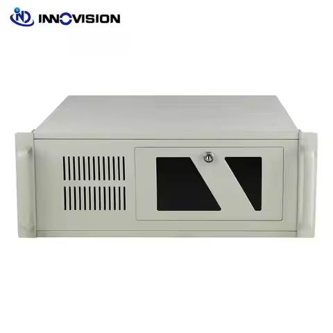 New Economical IPC4503 4U Industrial Server Case OEM Available 4U Rackmount IPC Case L=450mm Support