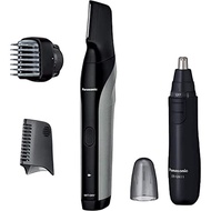 Panasonic Body Trimmer Bathroom shaving for men, silver tone ER-GK81-S + Etiquette cutter set【Direct　from　Japan】