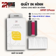 Photo Paper Box with Ribbon for HPRT CP4100 Photo Printer – Clear, Durable Photo Printing