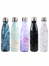 17oz/500ml High-Quality Stainless Steel Double-Wall Vacuum Insulated Tumbler, Outdoor Sports Water B