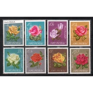 MAWAR Albania 201 Rose Theme Stamp