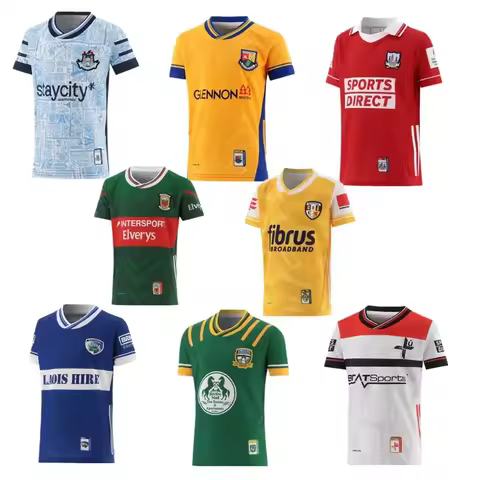 2024 2025 GAA Jersey Vest Team Sports Shirt for Mayo Clare Dublin Donegal Kerry Tipperary Cork Offal