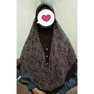 Tudung Alfaro Labuh Chiffon Bercorak XL