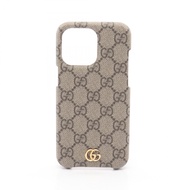 【二手】Gucci Ophidia GG Supreme iPhone 手機殼，適用於 iPhone 15 Pro Max (763794) - 米色。 （其他 iPhone 手機殼 - 15 Pro