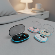 X55 Advanced Sleep Earbuds,TWS  X55 Fon Telinga Tidur Canggih Tanpa Wayar, Fon Kepala Kompak Tanpa W