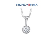 925 Silver Moissanite Simplicity Pendant | MoneyMax | 925 Silver Moissanite Pendant | MSP584