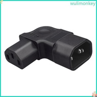 WU IEC320 C14 to C13 Power Adapter C13 to C14 Converter C14 3pin Plug to C13 Socket Power Converter 