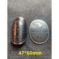 American merlin merlin merlin Mountain Bike Car Logo Decorative Sticker Reflective Logo Head Managem
