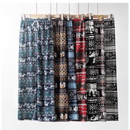 thai Batik Elephant Long Pant Plus Size Unisex Women Men/Thailand Seluar Gajah Seluar Panjang