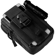 Tactical Molle Pouch Bag - EDC Utility Gadget Waist Bag Pack- Camping Hiking Outdoor Gear - Cell Pho