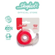 Skylar Invisible Tape with Dispenser 18mmx33m Fuchsia CINT-18-33F - School & Office Supplies