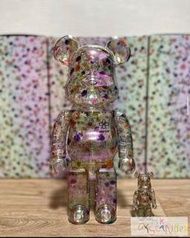 (現貨 In-Stock) BE@RBRICK Anever 100% &amp; 400% BEARBRICK 碎花 not 70% 1000%