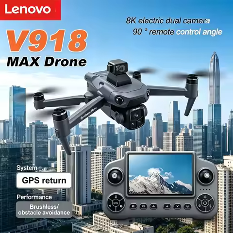 Lenovo V918MAX GPS Drone 8K Professional Camera 360° Laser Obstacle Avoidance WIFI Brushless Laser O
