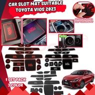 Toyota Vios 2023-2025 Interior Slot Mat