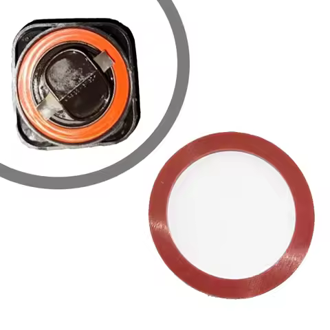 1X Engine Oil Filler Cap Seal Gasket 11121715318 For BMW E46 E90 E60 F01 F10 F30